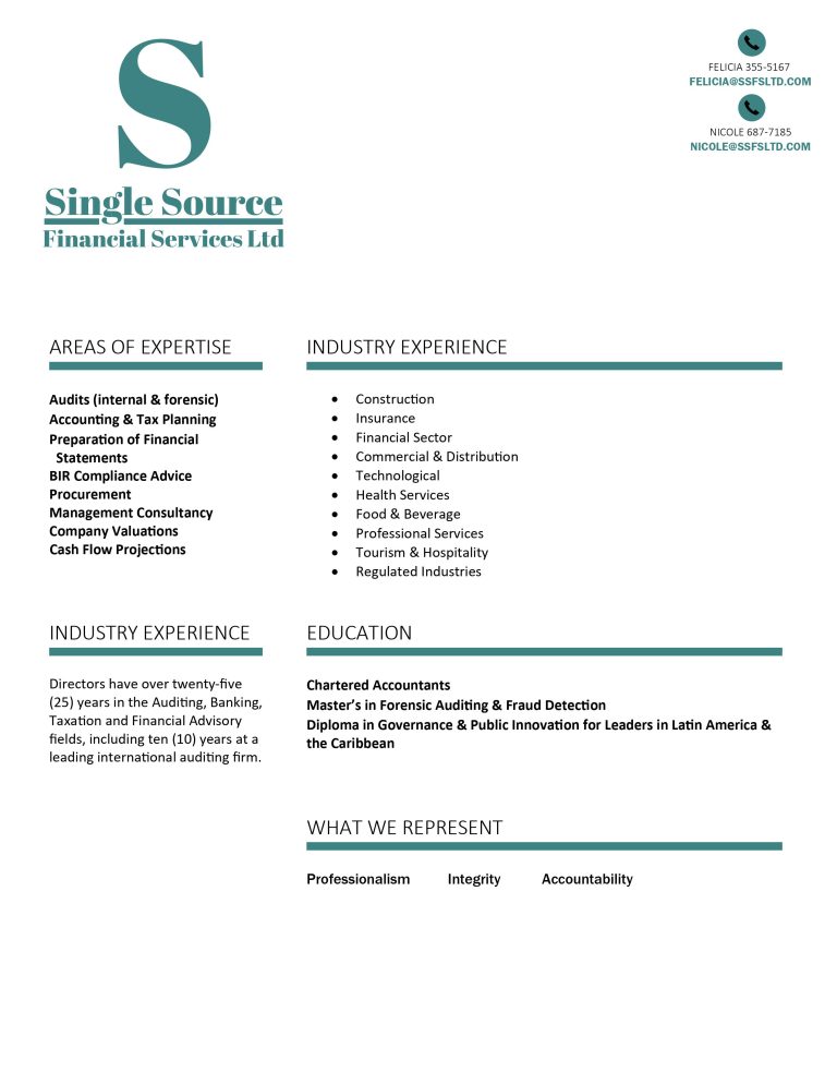Single Source Financial Services Ltd Profile 768x994